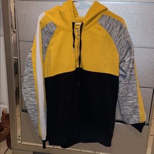 It’s like a type hoodie